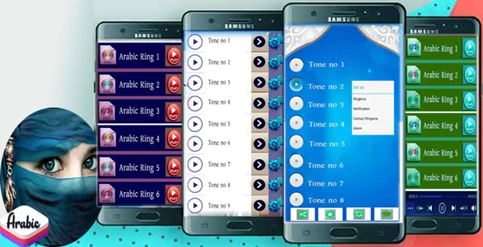 Play Arabic Sounds Ringtones | Top Islamic Tone